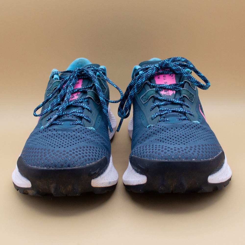 Nike Pegasus Trail 3 Dark Teal Trail Running Shoes DA8698-300 Women's Size 9 - Picture 2 of 8